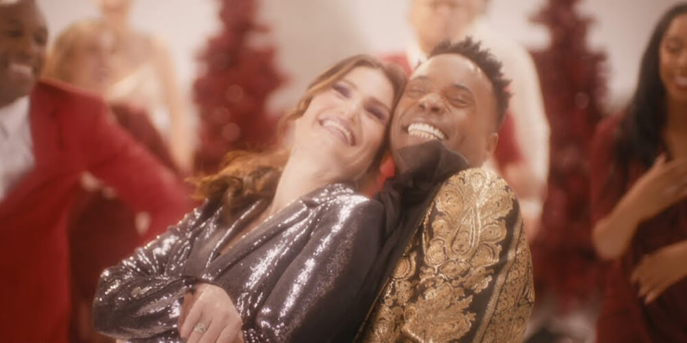 Idina Menzel & Billy Porter - I Got My Love To Keep Me Warm- Music Video