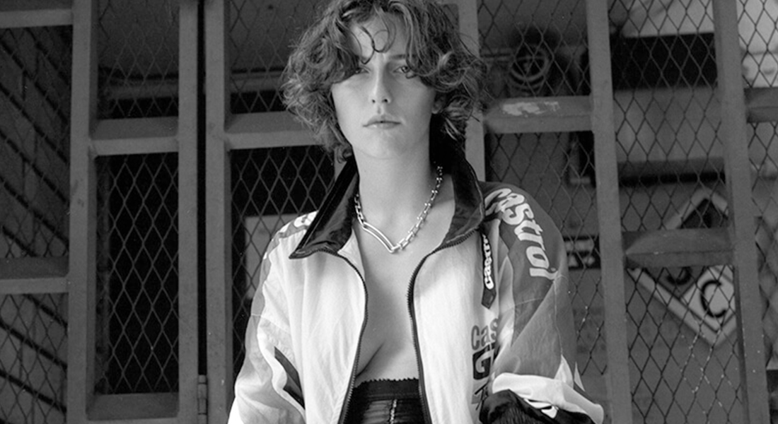 black and white portrait of King Princess